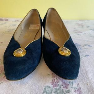 Salvatore Ferragamo suede shoes